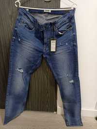 ONLY&SONS onswarp life skinny blue damage