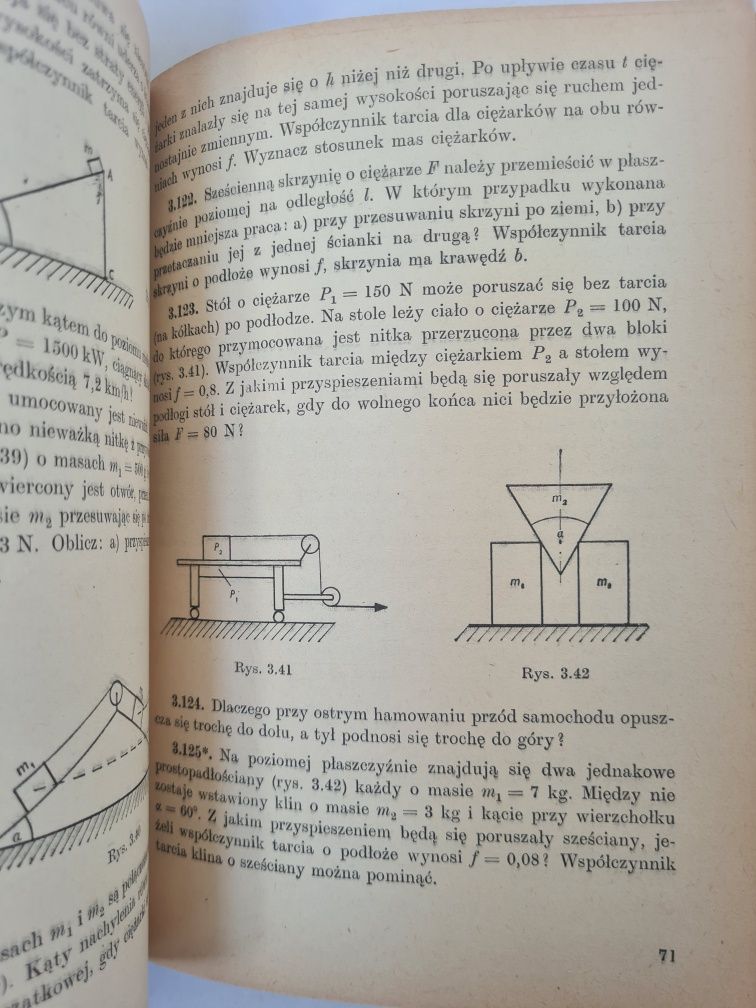 Zbiór zadań z fizyki dla klasy pierwszej liceum o technikum