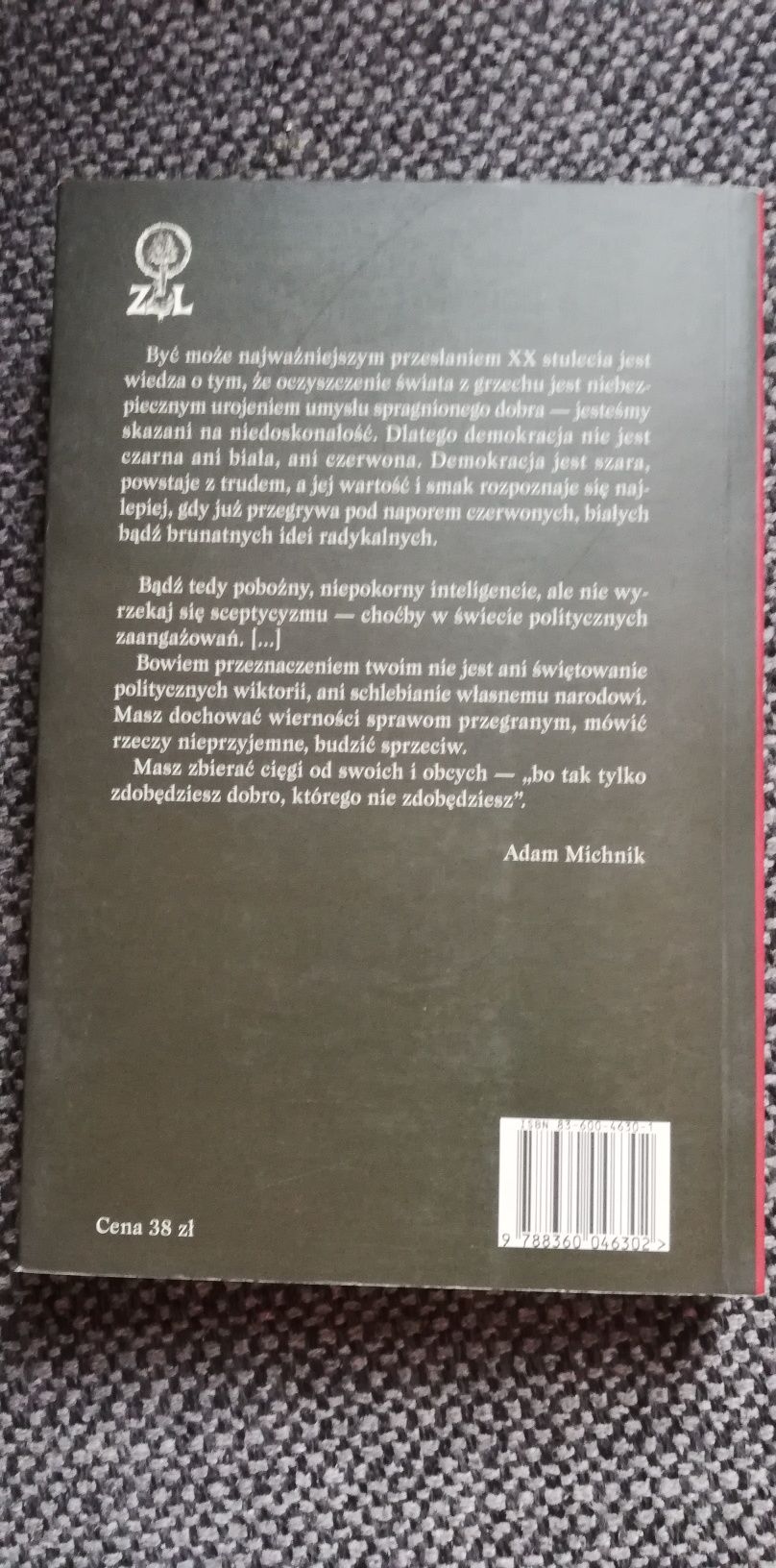 Wściekłość i wstyd-Adam Michnik