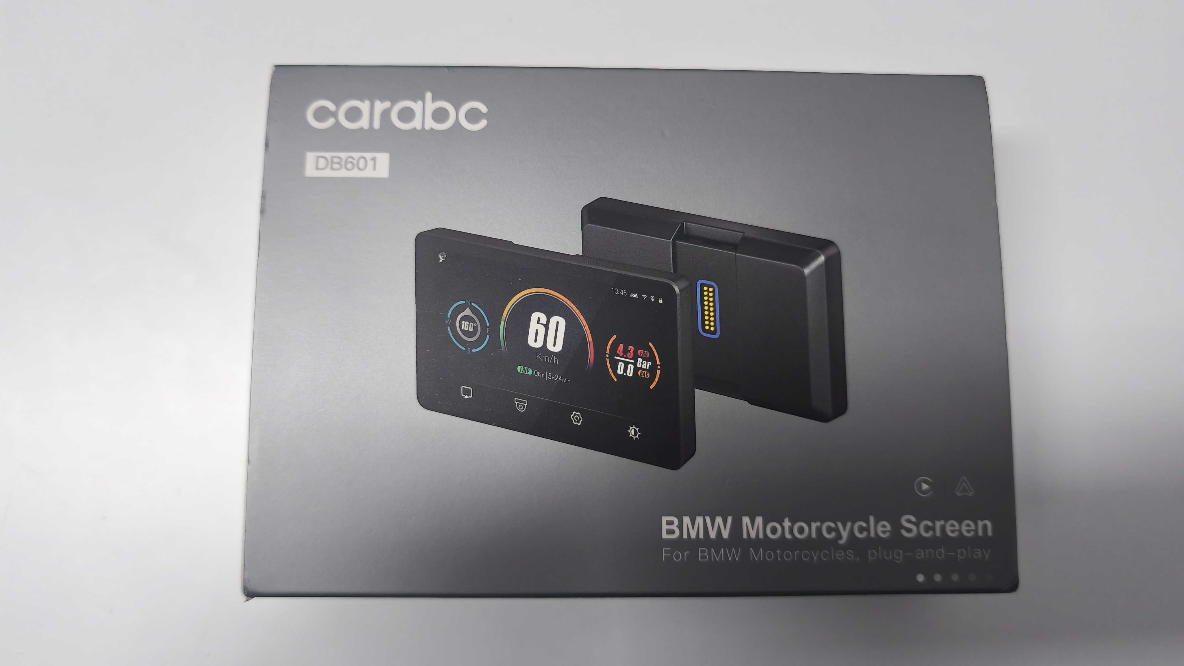Ecrã CarPlay Android Auto para Mota | GPS  - Metade do Preço