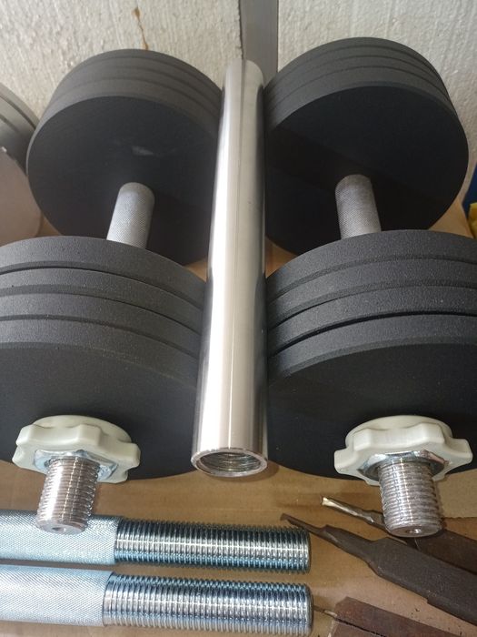 Гантели наборные металлические покрашенные гантели