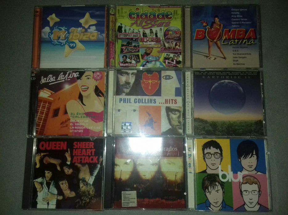 CD de musica tina turner e outras bandas