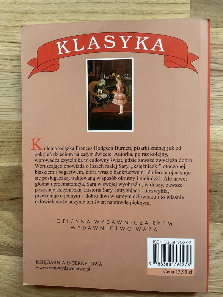 Frances Hodgson Burnett Mała Księżniczka