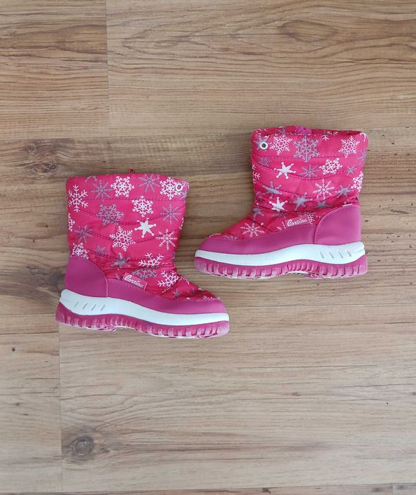 Kozaczki ocieplane zimowe wodoodporne roz 25