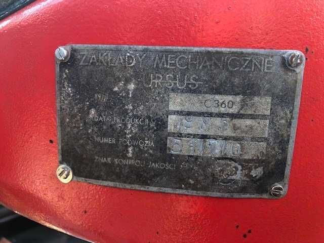 Ciągnik URSUS C-360