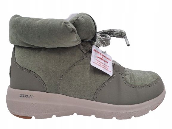 Damskie Buty Zimowe Skechers Glacial Ultra - Trend Up | Rozmiar 38