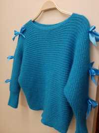 Sweter niebieski 158/164