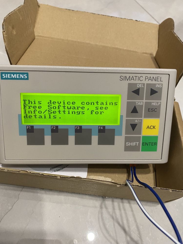 SIMATIC Panel Operatorski OP 73Micro - 6AV6640-0BA11-0AX0