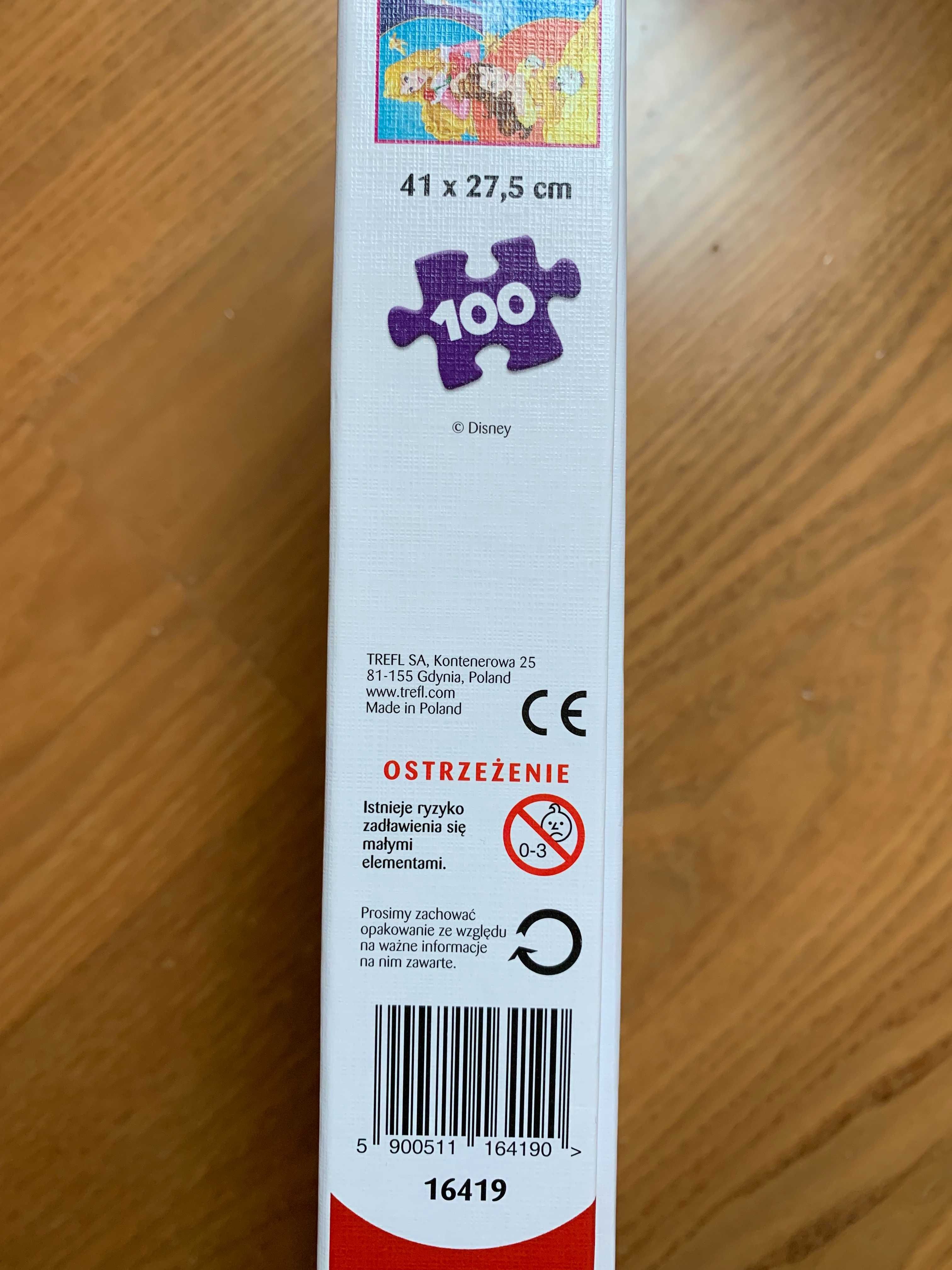 Puzzle JAK NOWE! Trefl Księżniczki Zaczarowana Melodia Disney 16419