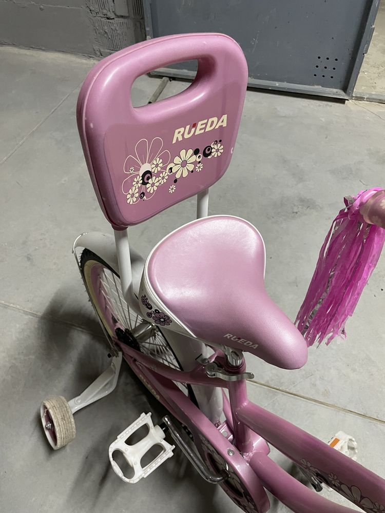 Дитячий велосипед RUEDA (18 дюймів) для дівчинки