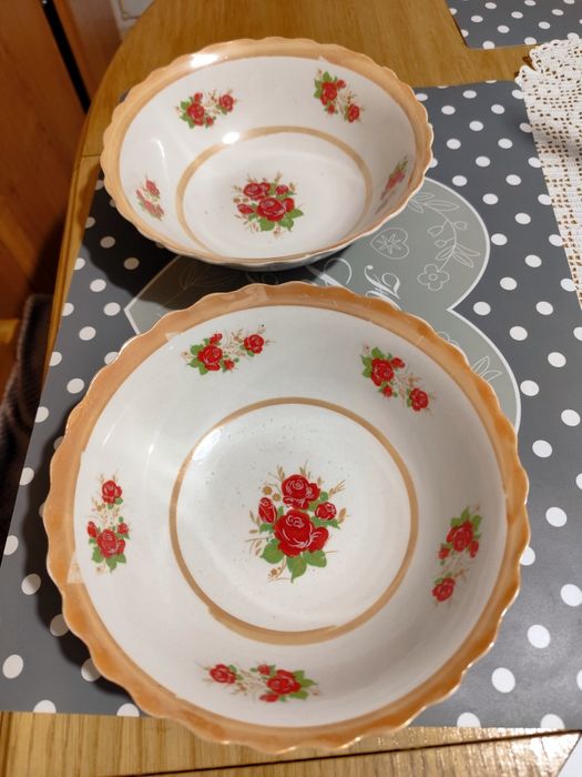 Miseczki komplet porcelanowe