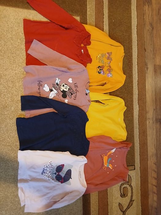 Ubranka dla dziewczynki r.98, 104,110