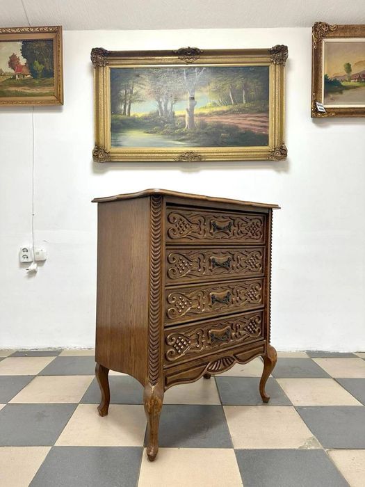 Різьблена тумба комод дерево 3242