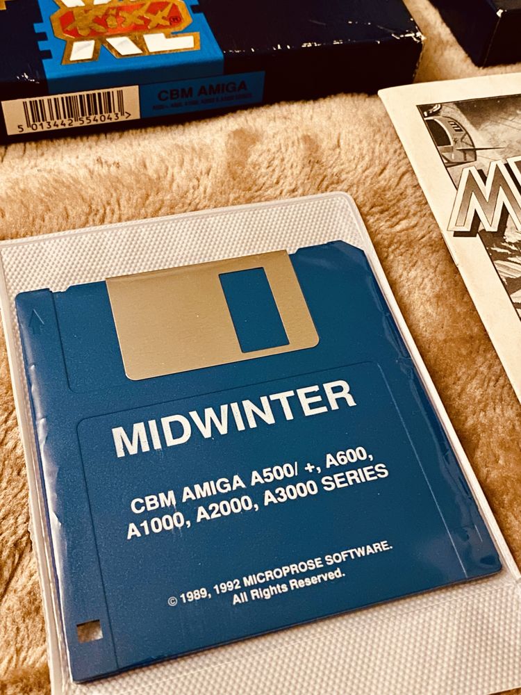 AMIGA - Gra MIDWINTER | Pełen pudełkowy komplet