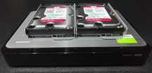 QNAP NAS HS-251+ dodatkowo 2x 2TB WD hdd