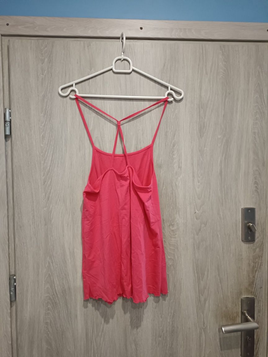 Letnia bluzeczka 158 154 H&M Basic na ramiączkach luźna letnia