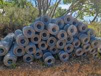 Rede ovelheira nova 50m x 1m
Rolos de 50m x 1m