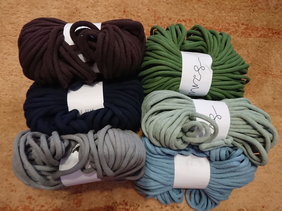 1 metr sznurka bawełnianego