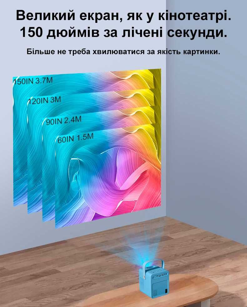 Світлодіодний проектор LedProjector P860 android version (*Київ*)