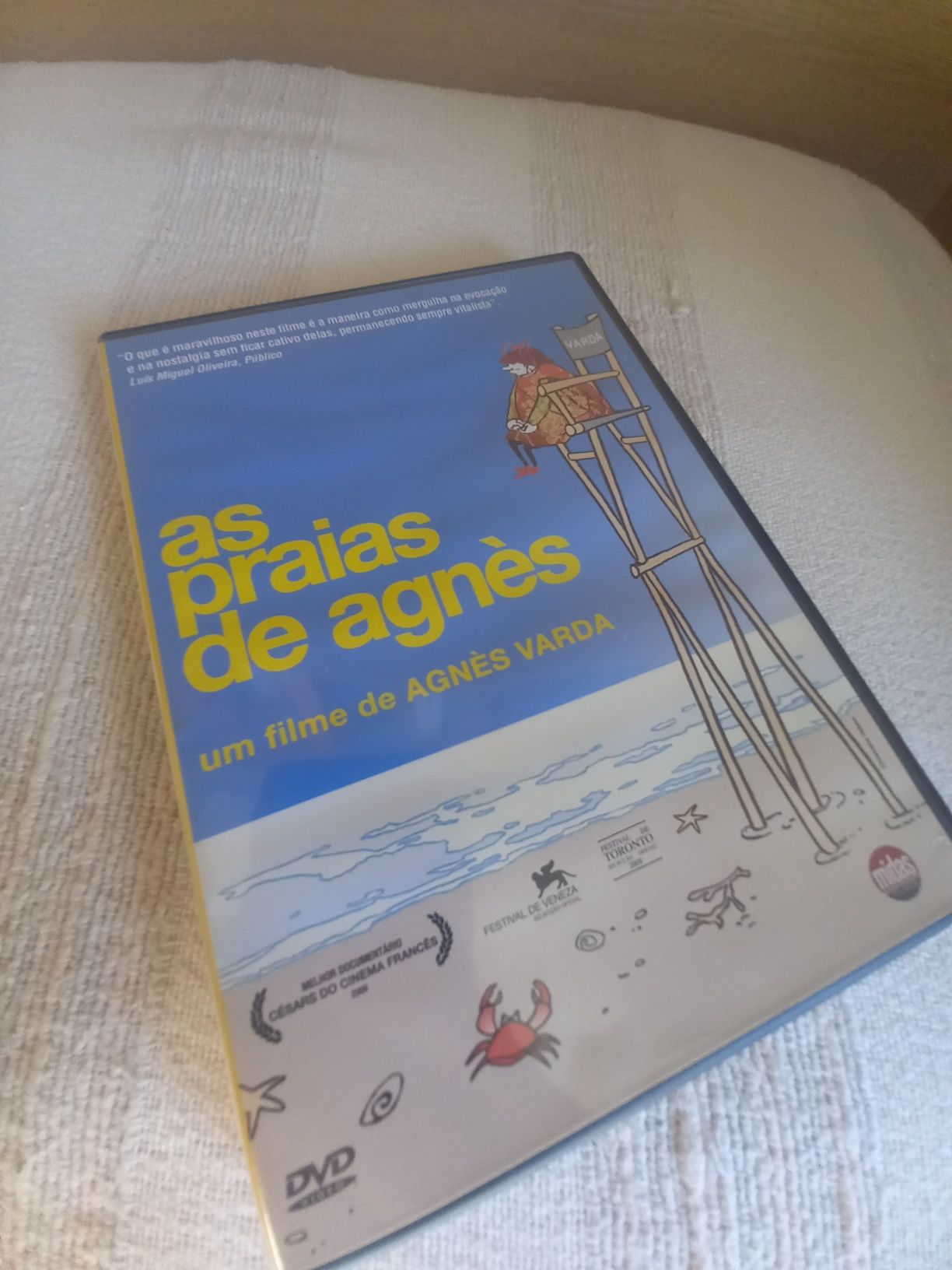 Dvd original filme As Praias de Agnes