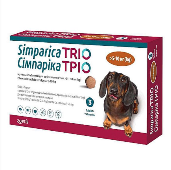 Сімпаріка тріо 5.10 кг