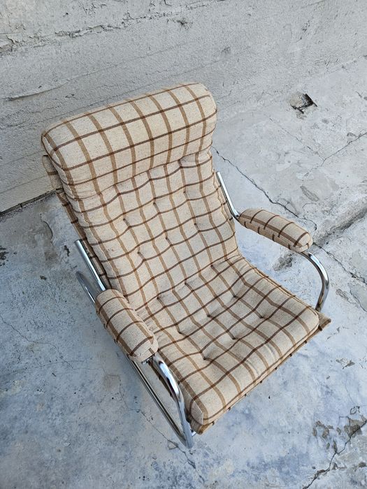 Fotel bujany HJO Ikea vintage Noboru Hakamura bauhaus modern