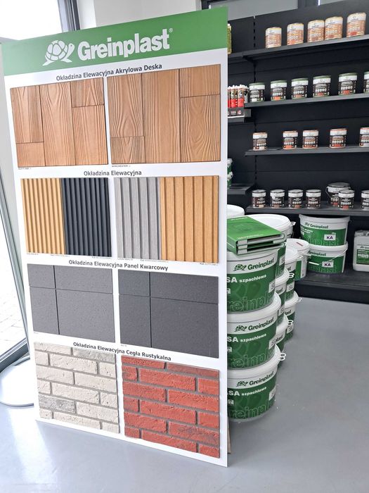 Lamele Ryfle Greinplast-Elewacja drewniana-nowa deska elewacyjna 2/3mb