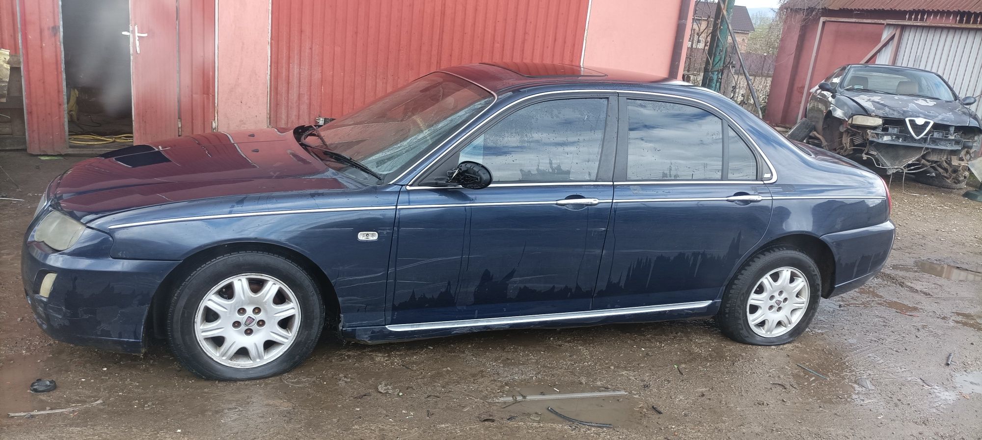 Ровер 75 Rover 75 мотор КПП салон двері фари скло з розборки разборки