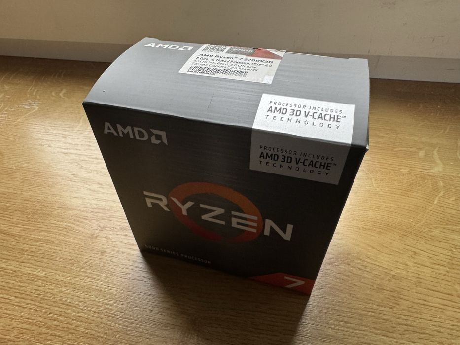 Ryzen 7 5700x3d płyya asus tuf x570plus .32 ram 3600