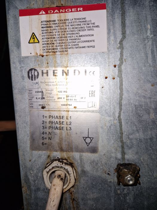 Piec pizzowy Hendi Bardzo Dobry stan