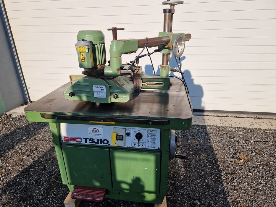 Frezarka stołowa dolnowrzecionowa sac posów 3 rolkowy  drzwi stoły