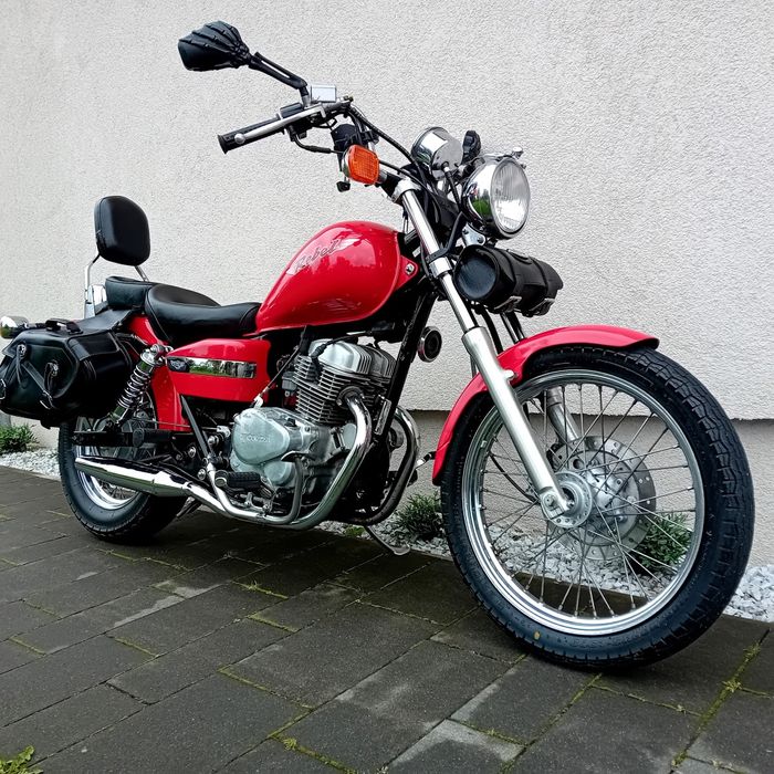 Honda Rebel CA 125 kat A1 B ubrana -ZADBANA- z Niemiec Transport