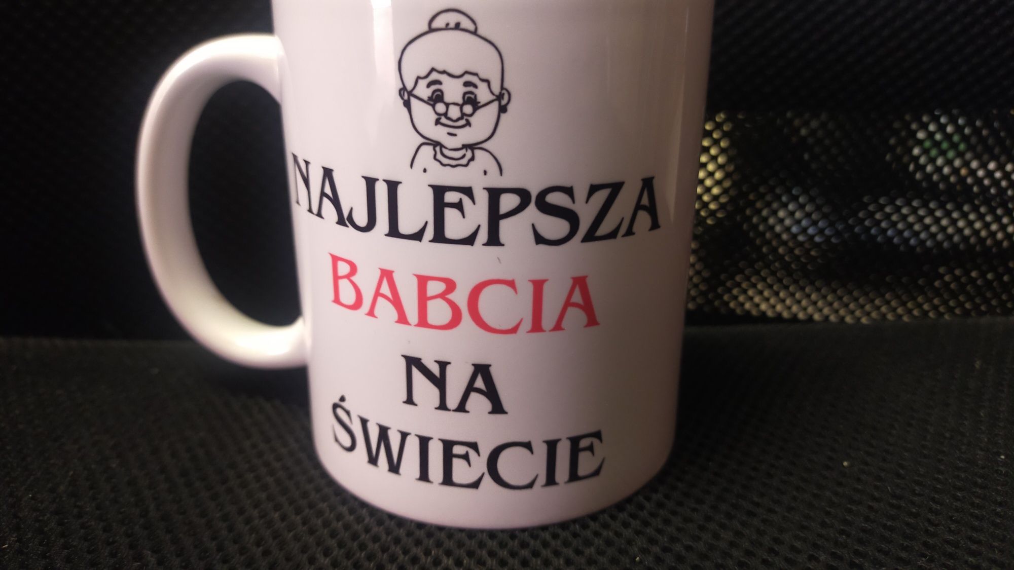 Kubek z nadrukiem dla babci