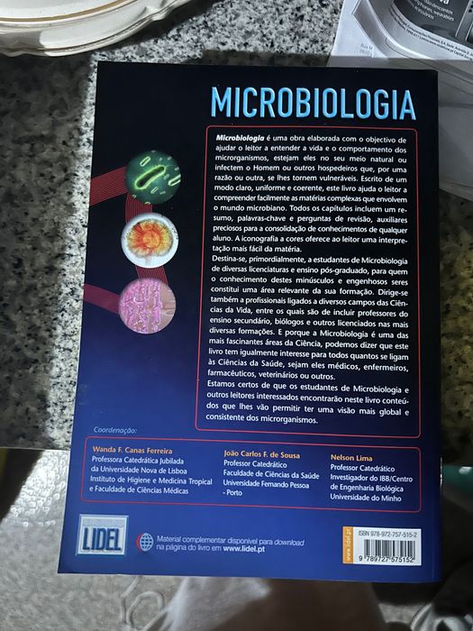 Livro microbiologia