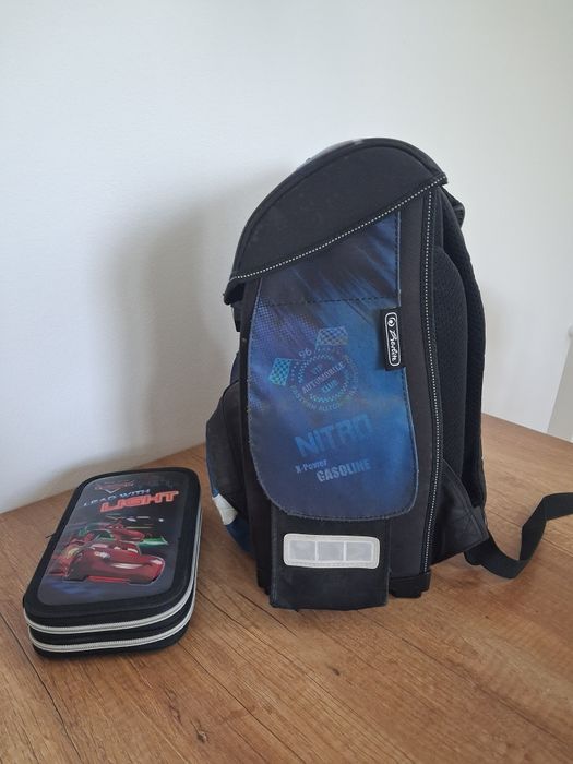 HERLITZ Tornister szkolny  GRATIS ! piórnik dwukomorowy