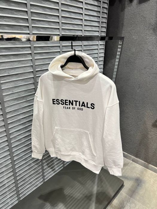 РАСПРОДАЖА! ESSENTIALS мужское худи люкс женское оверсайз