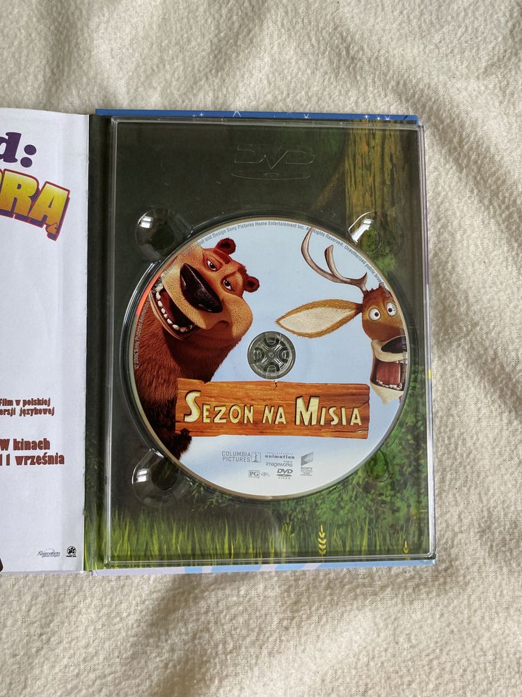 Płyta DVD kultowe animacje „Sezon na misia”