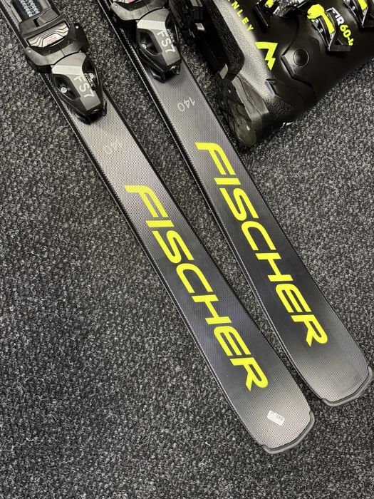 Narty Nowe Junior Fischer 140cm + Buty Mc kinley 24cm Sklep Serwis