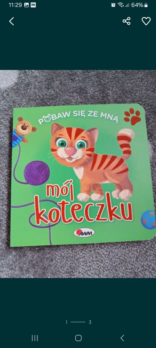 Książeczki dla maluszka 10 szt. twarda oprawa