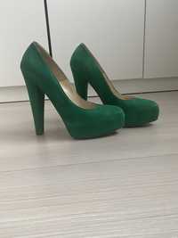 Туфли Brian Atwood, Zara, натуральная замша, размер 36,5 - 37