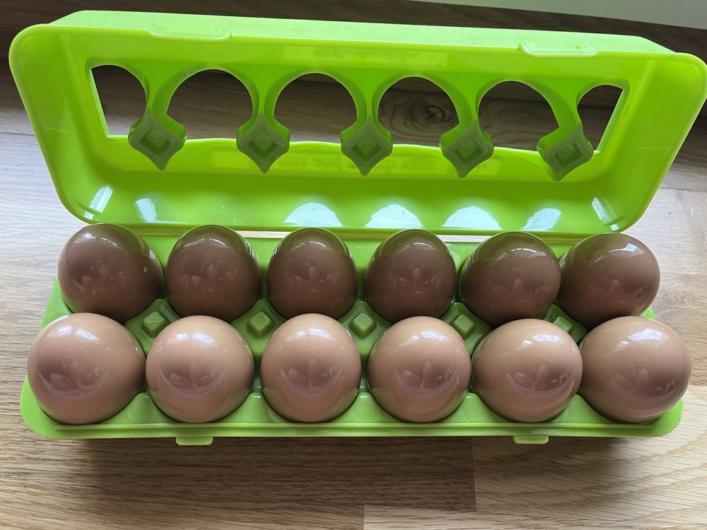 Sorter zabawka edukacyjna w formie jajek do skladania