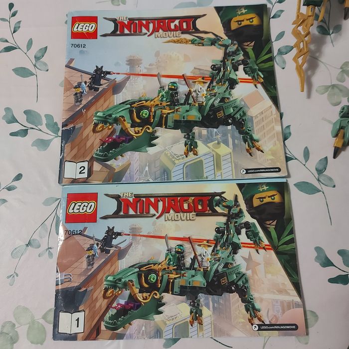 Lego ninjago zielony smok