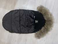 S/M BLACK EARTH FUR Stroller Sleepingbag&pad