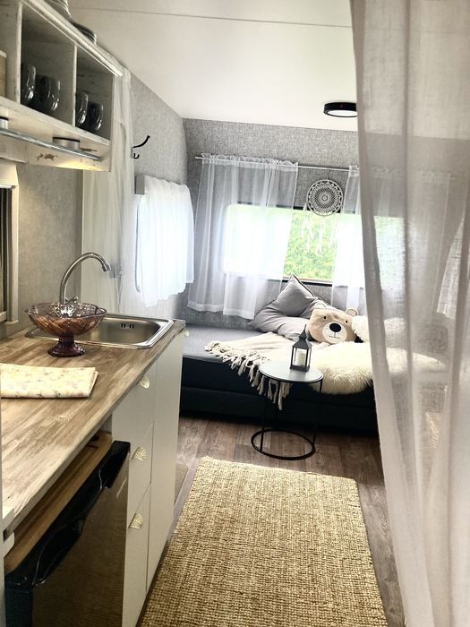 Przyczepa kempingowa knaus po remoncie