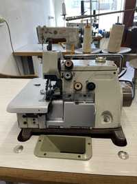Maquina de costura industrial cose e corte