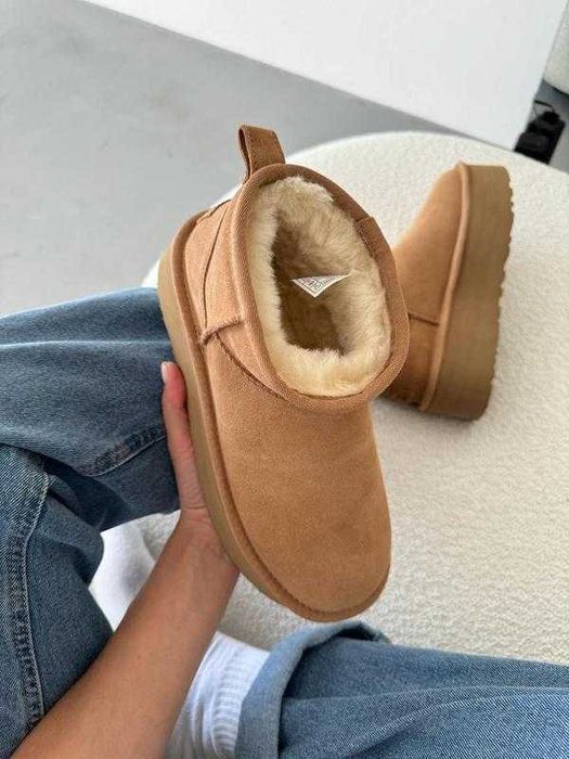 Угги/Угг/Уггі/Уги/Угі/UGG Australia Ultra Mini Platform Chestnut