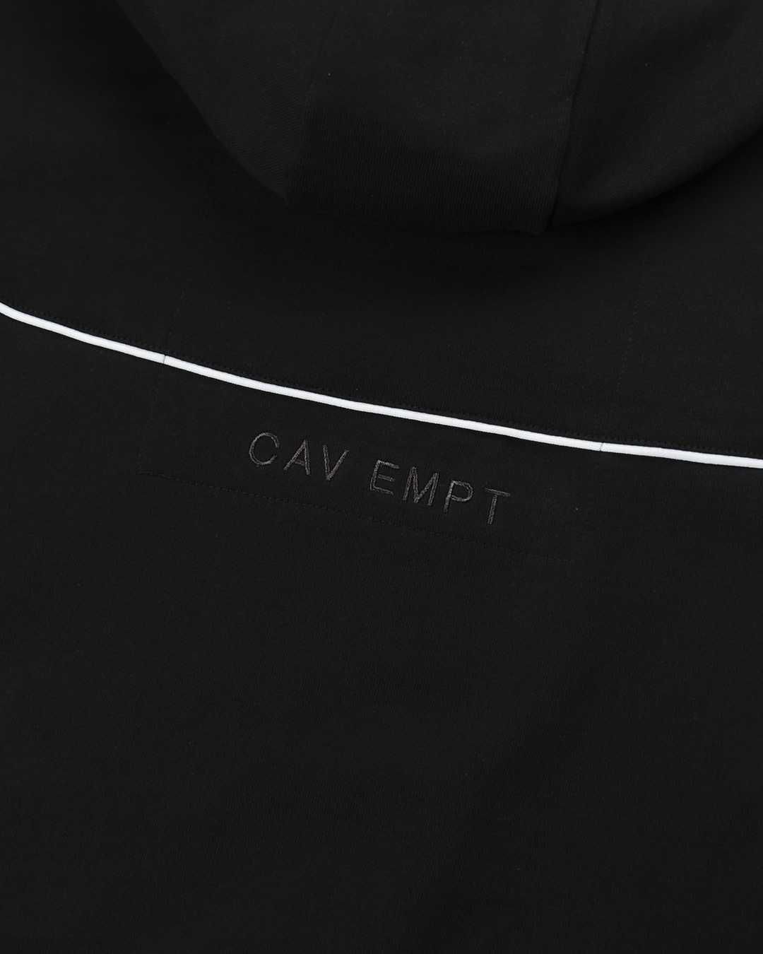 Худі CAV EMPT White Line Heavy Hoody Black CAV141