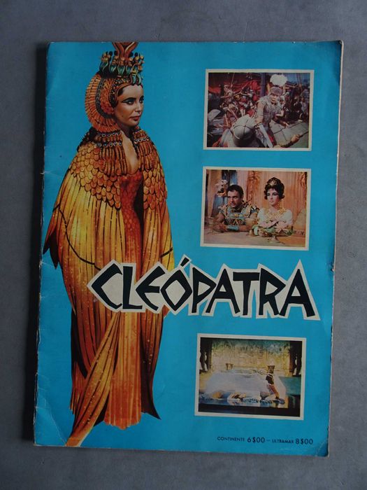 Caderneta de cromos completa Cleópatra