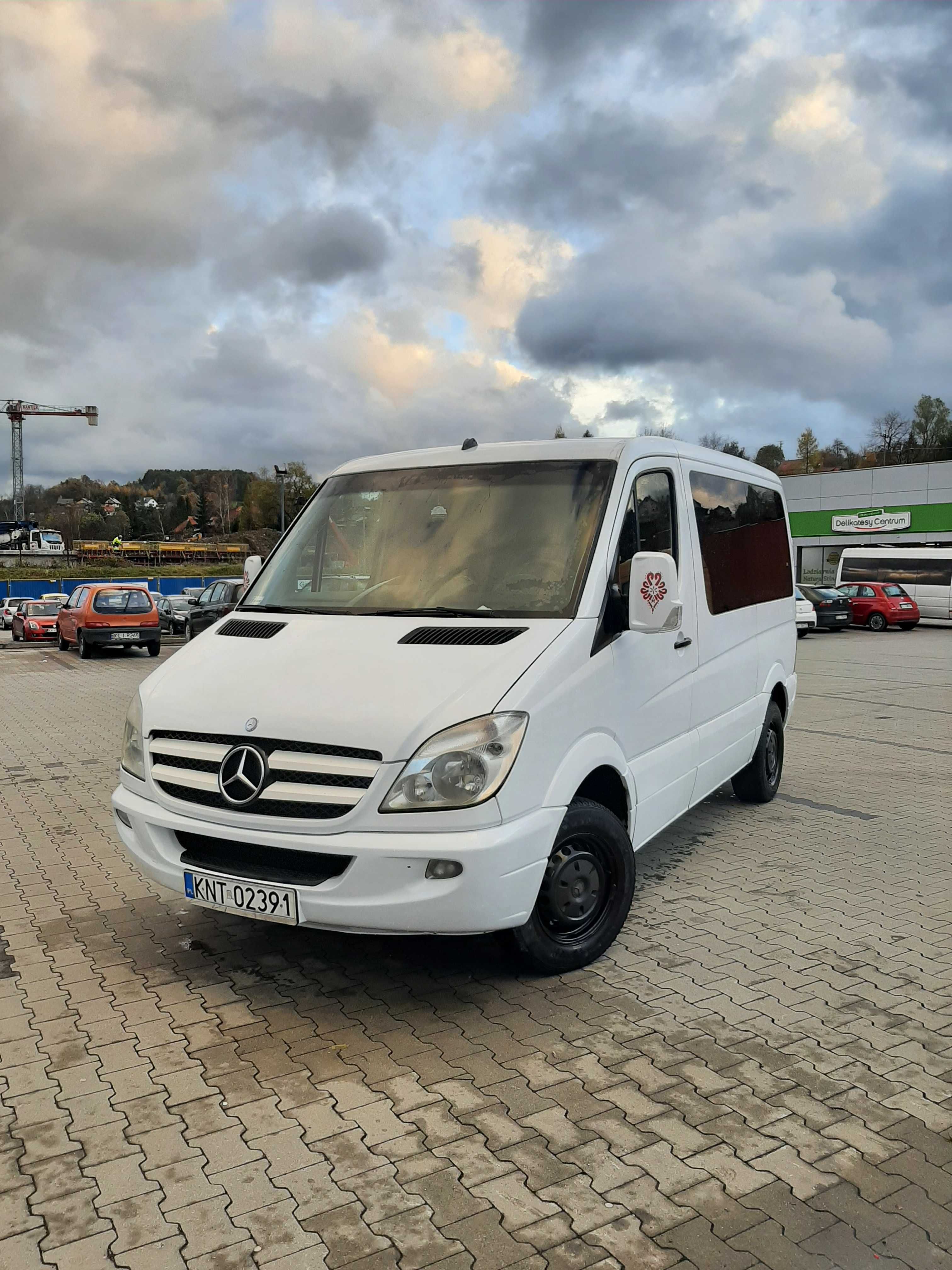 Mercedes Sprinter 2.2 9 - osobowy VIP zamiana na większego busa