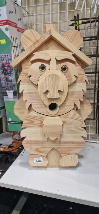 Budka dla ptaków- drewniana ręcznie robiona